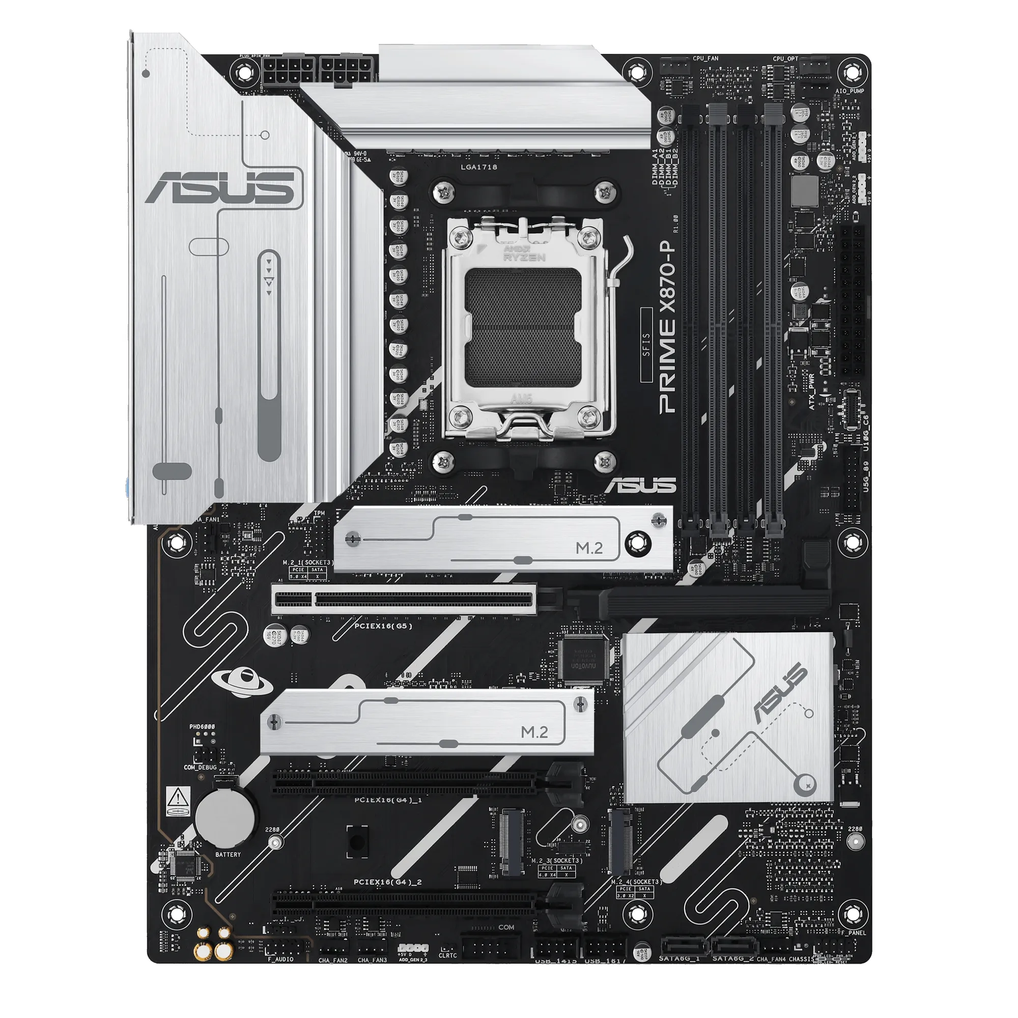 Купити Материнська плата Asus PRIME X870-P - фото 1