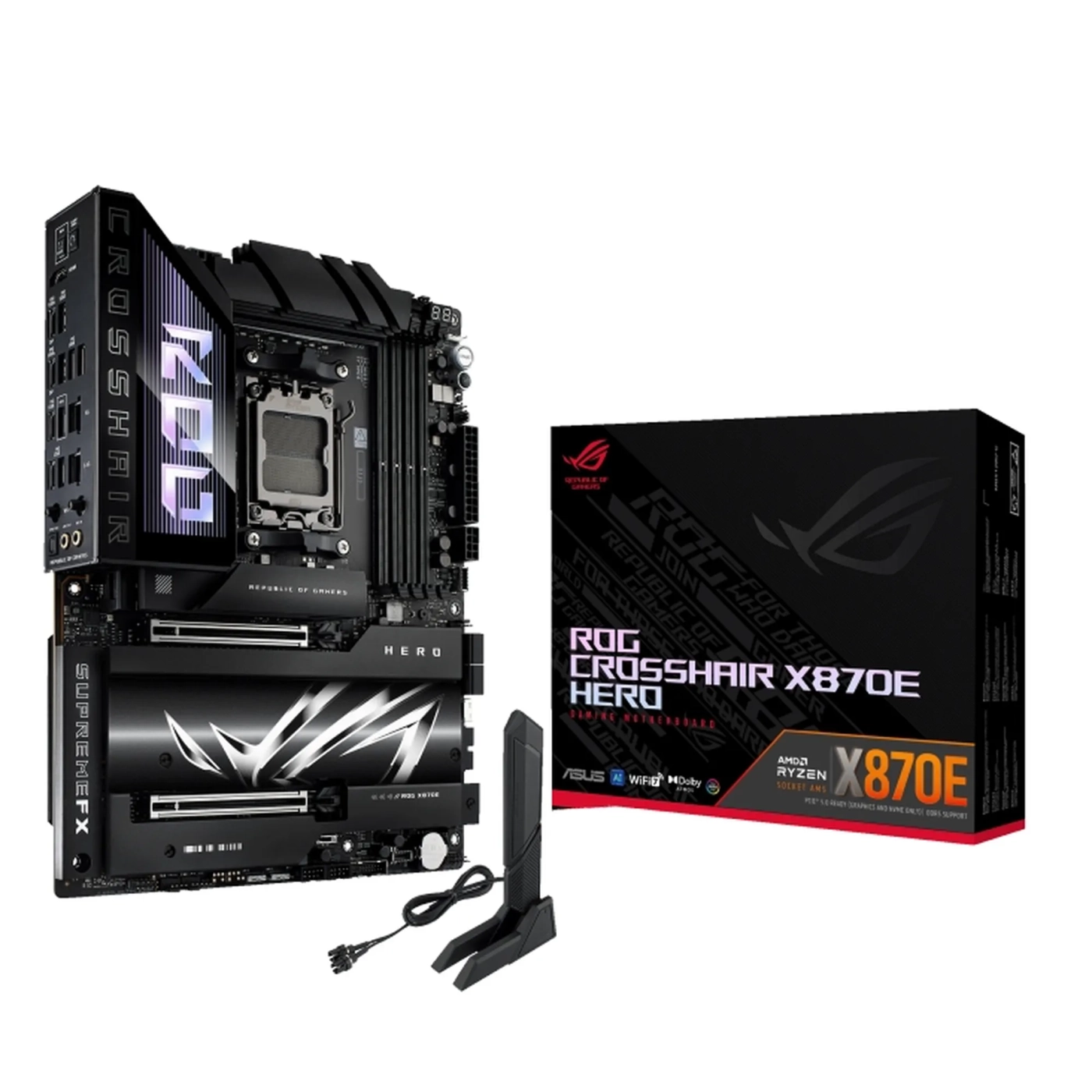 Купить Материнская плата Asus ROG CROSSHAIR X870E HERO - фото 12