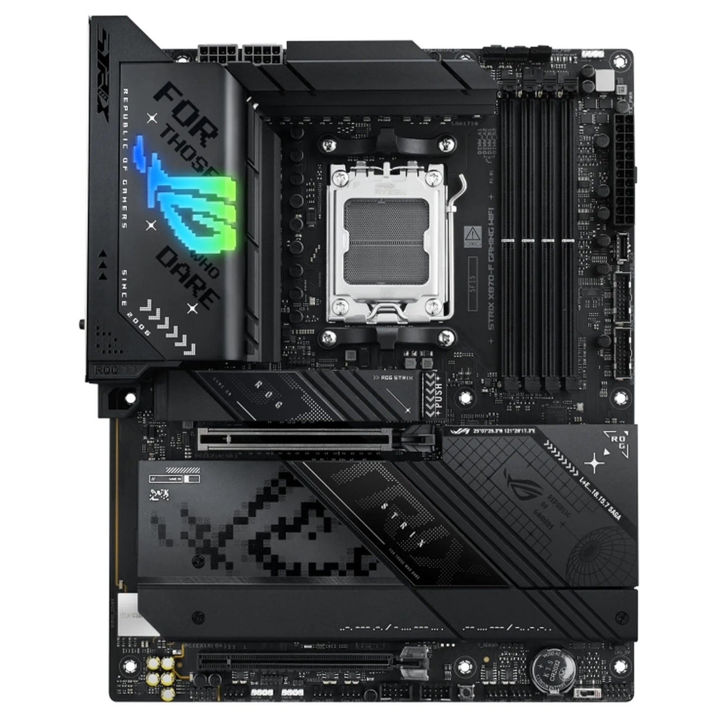 Купити Материнська плата Asus ROG STRIX X870-F GAMING WIFI - фото 1