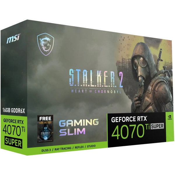 Купити Відеокарта MSI Nvidia GeForce RTX 4070 Ti SUPER 16G SLIM STALKER 2 EDITION - фото 10