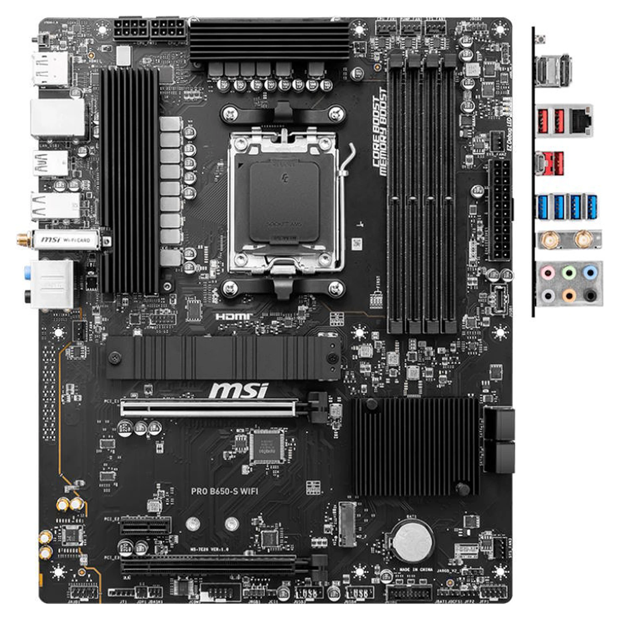 Купити Материнська плата MSI PRO B650-S WIFI - фото 4