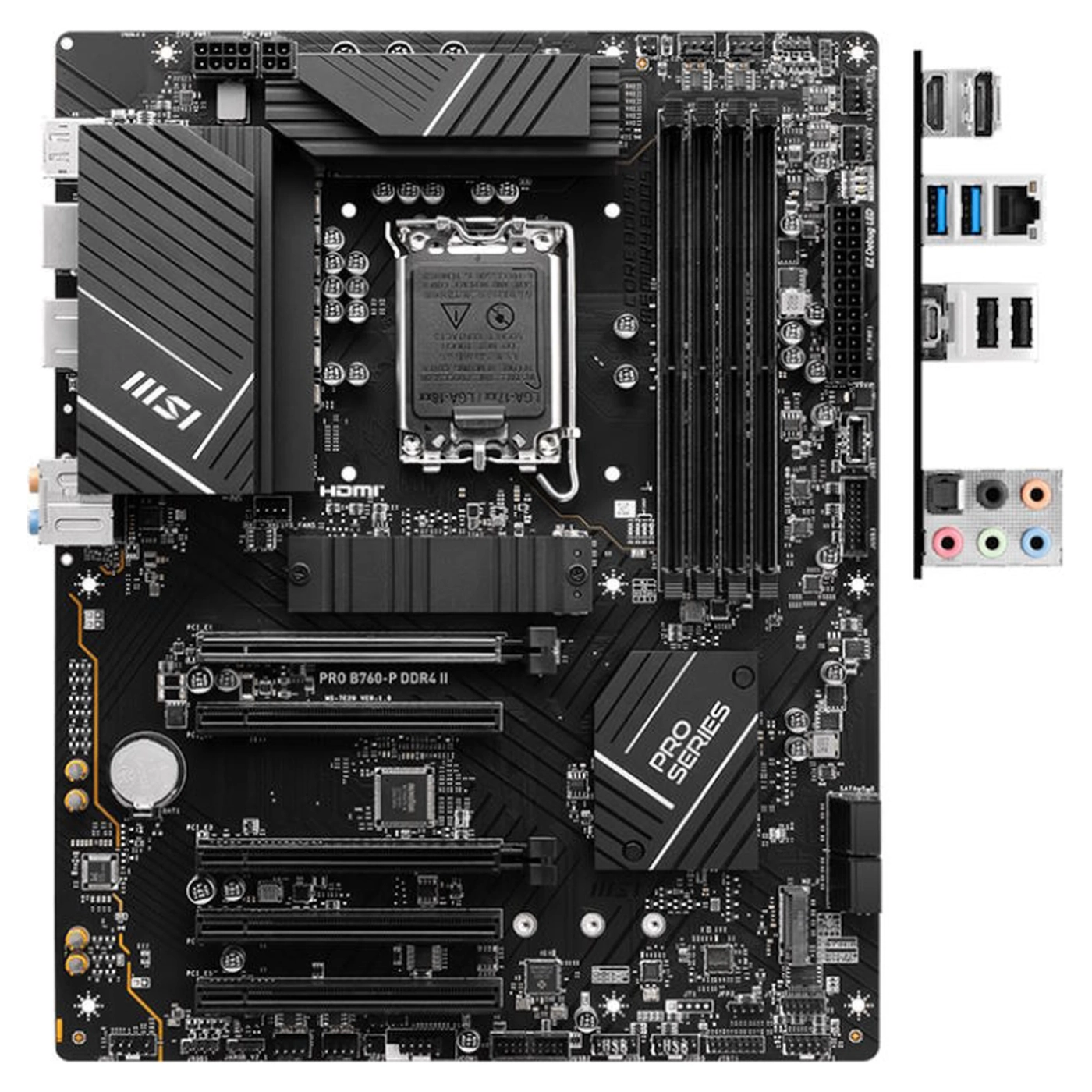 Купити Материнська плата MSI PRO B760-P DDR4 II - фото 5