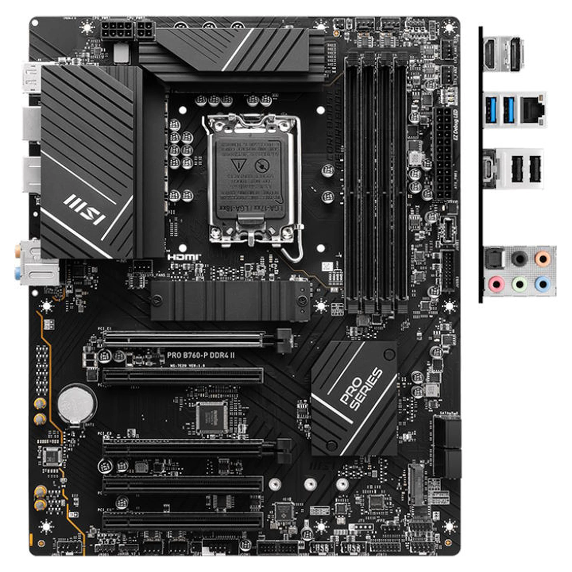 Купити Материнська плата MSI PRO B760-P DDR4 II - фото 5