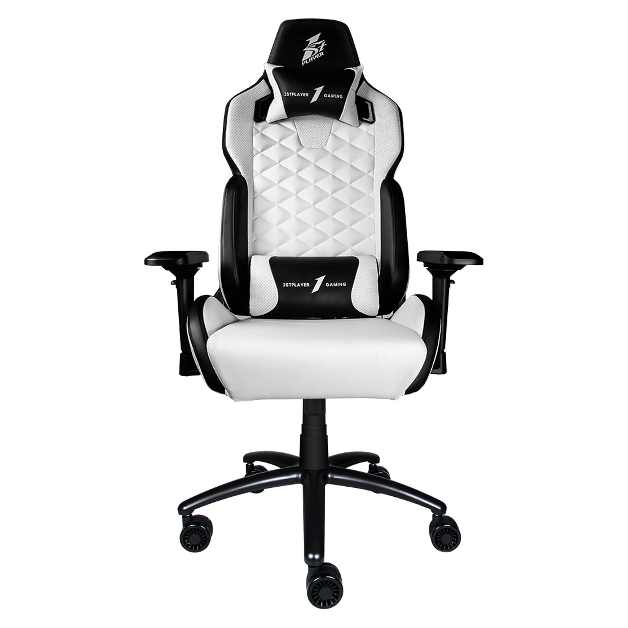 Купить Кресло для геймеров 1stPlayer DK2 Black-White - фото 1