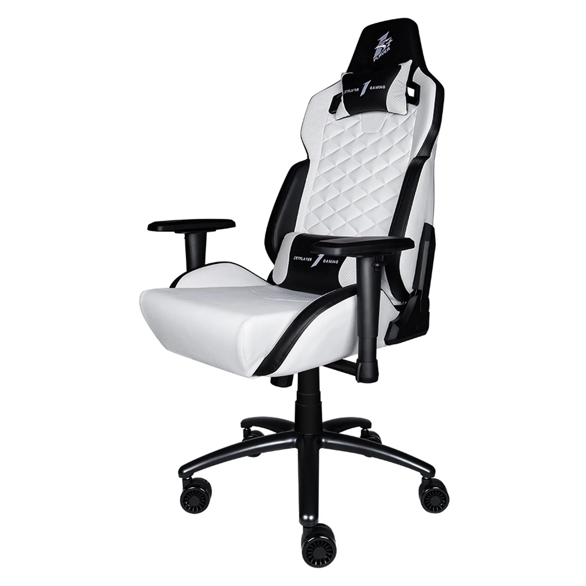 Купить Кресло для геймеров 1stPlayer DK2 Black-White - фото 2