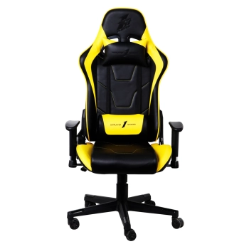 Купить Кресло для геймеров 1stPlayer FK2 Black-Yellow - фото 1