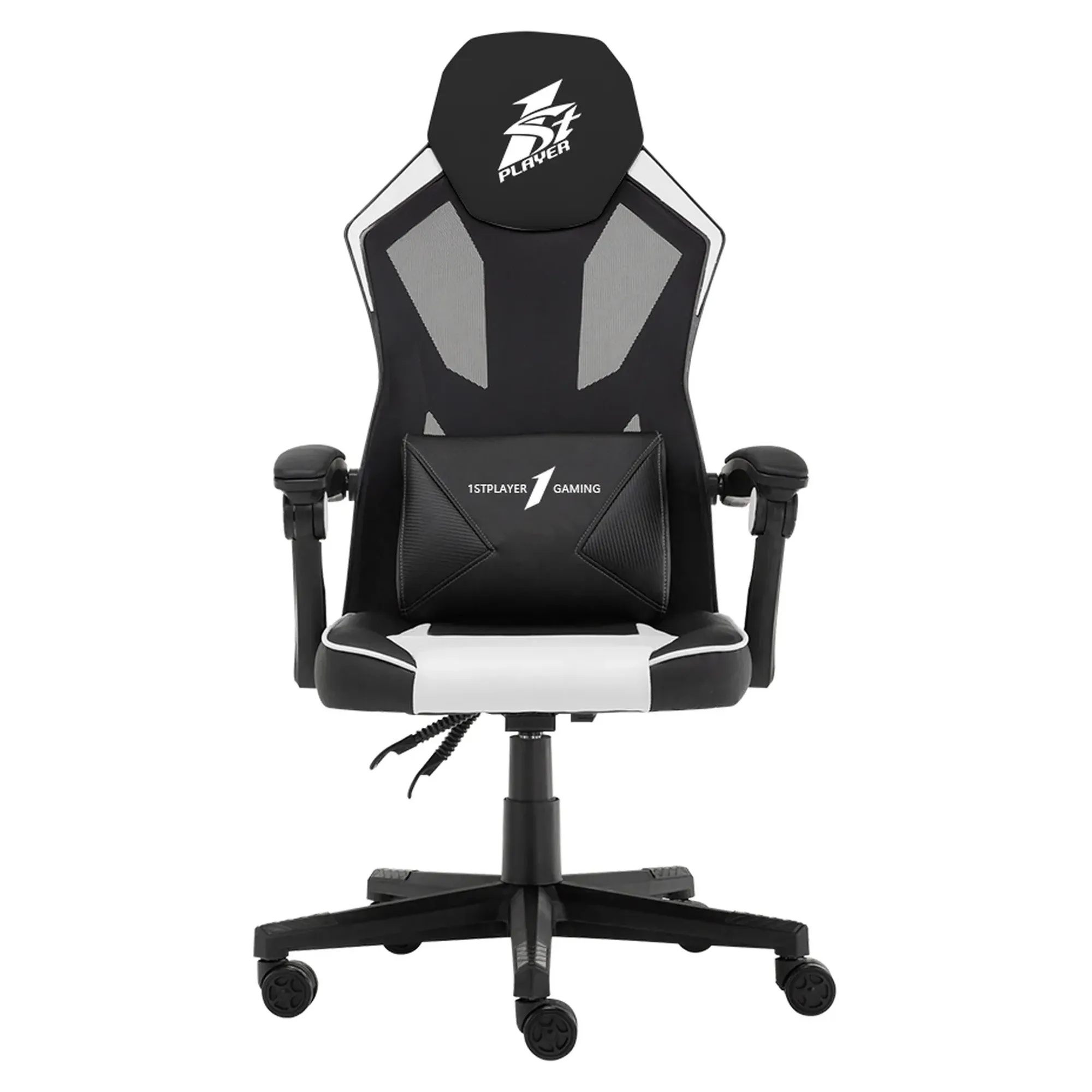 Купить Кресло для геймеров 1stPlayer P01 Black-White - фото 1