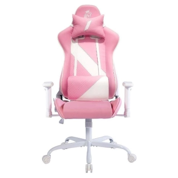 Купить Кресло для геймеров 1stPlayer S02 Pink-White - фото 1