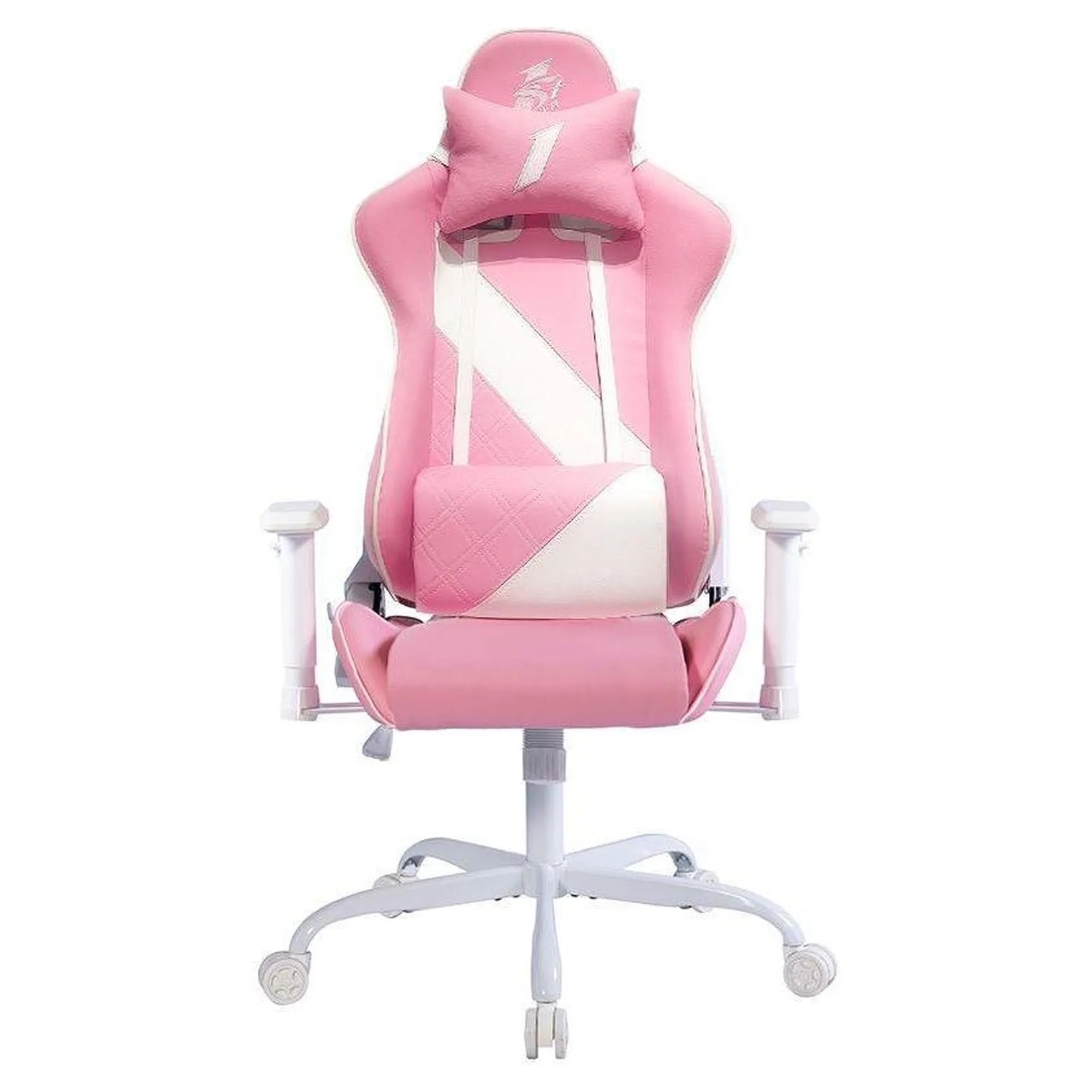 Купить Кресло для геймеров 1stPlayer S02 Pink-White - фото 1