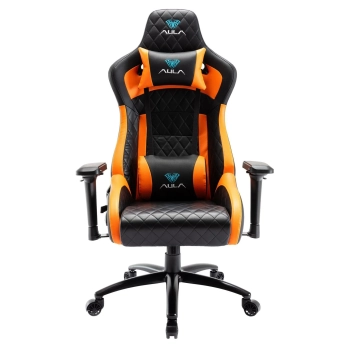 Купить Кресло для геймеров Aula F1031 Gaming Chair Black/Orange (6948391286211) - фото 1