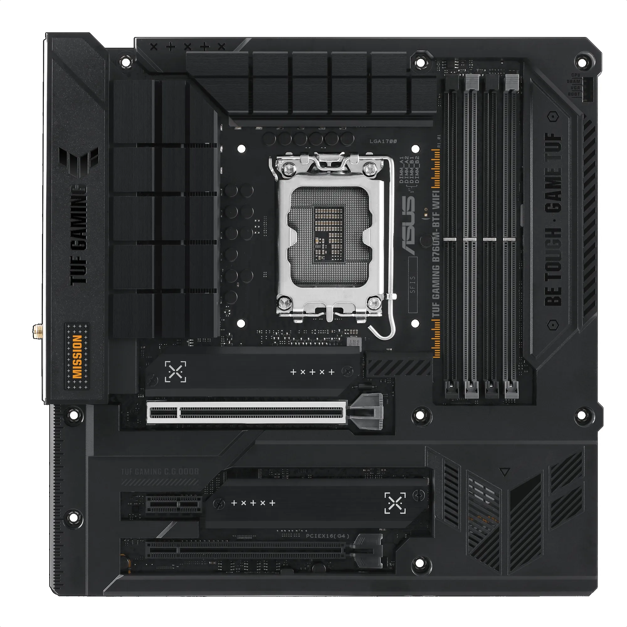 Купить Материнская плата Asus TUF GAMING B760M-BTF WIFI - фото 1