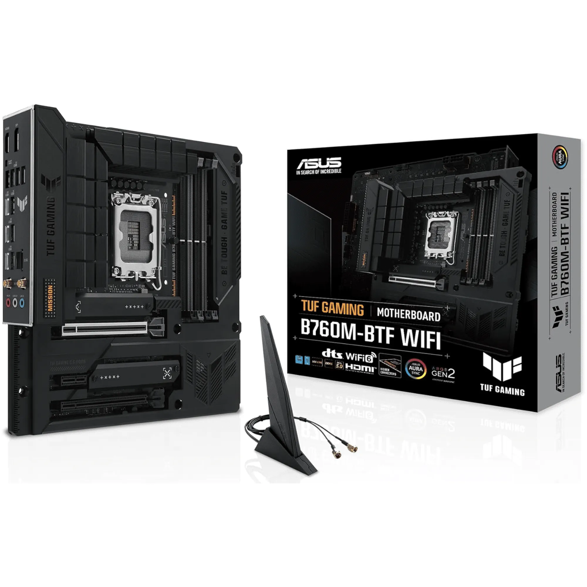 Купить Материнская плата Asus TUF GAMING B760M-BTF WIFI - фото 1