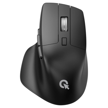 Купити Миша OfficePro M395B Silent Click Ergonomic Wireless Black - фото 1