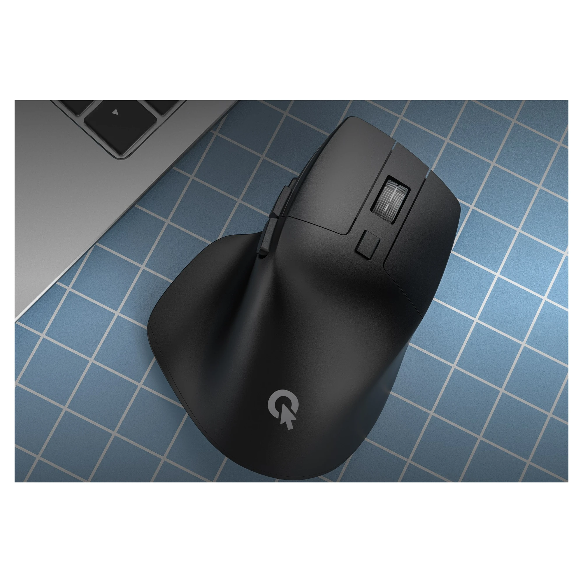 Купити Миша OfficePro M395B Silent Click Ergonomic Wireless Black - фото 5