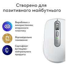 Купити Миша Logitech MX Anywhere 3S для Mac Pale Grey (910-006946) - фото 3
