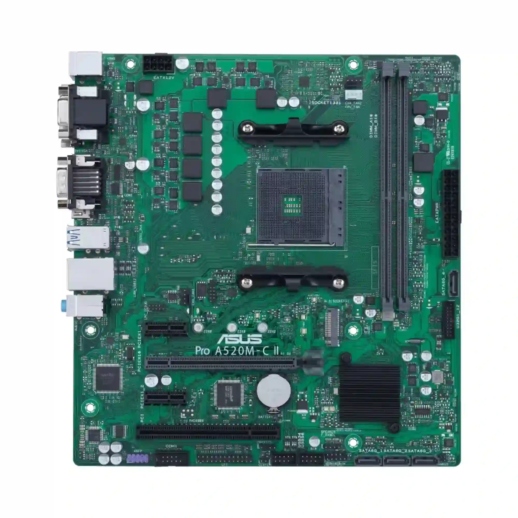 Купити Материнська плата ASUS PRO A520M-C II/CSM - фото 1