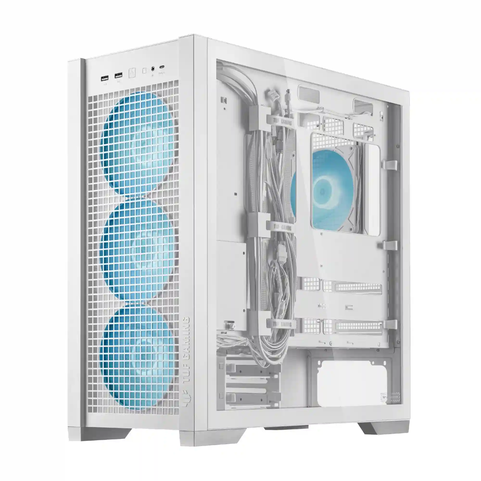 Купити Корпус ASUS GT302 TUF GAMING CASE/WHITE/ARGBFAN (90DC00I3-B19000) - фото 3