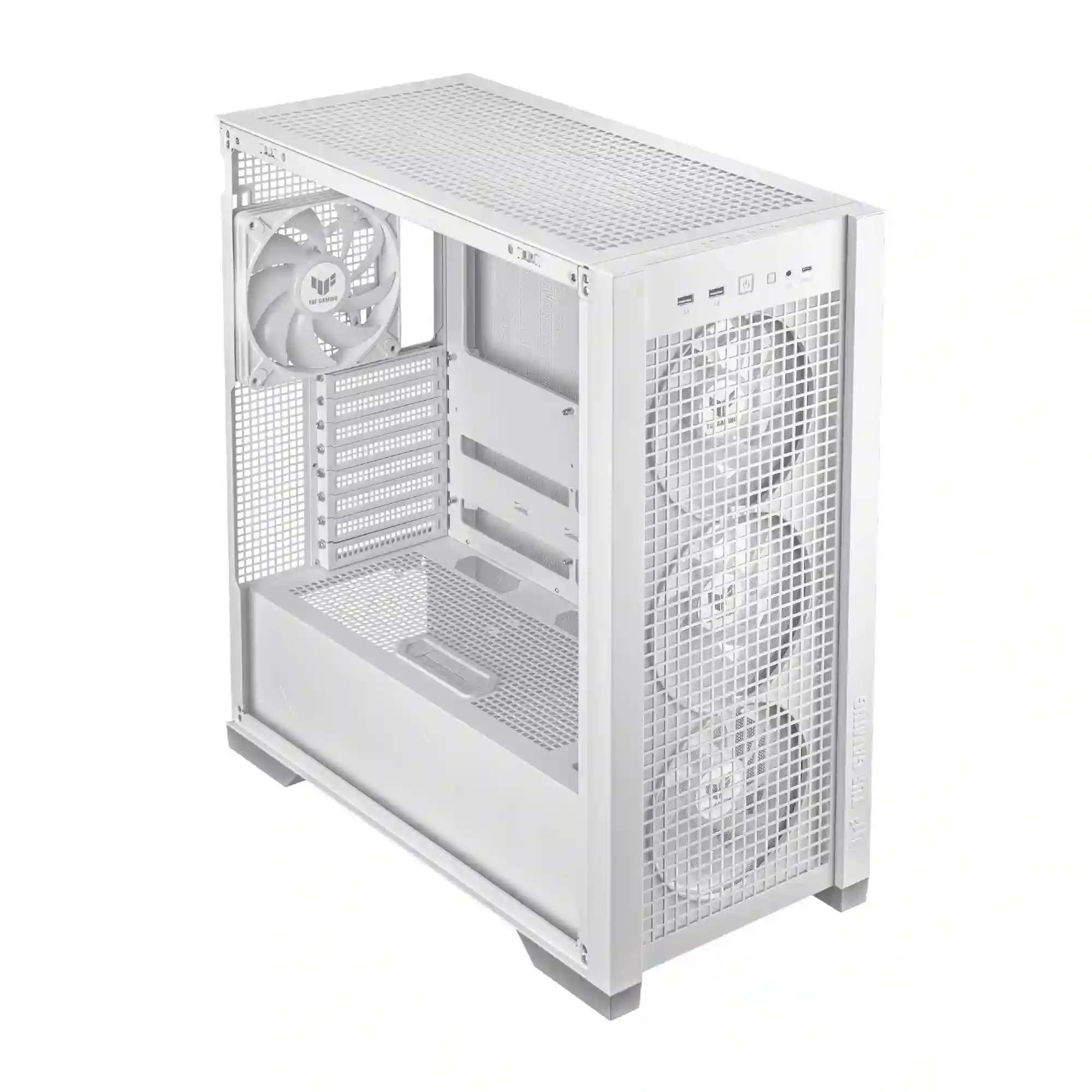 Купити Корпус ASUS GT302 TUF GAMING CASE/WHITE/ARGBFAN (90DC00I3-B19000) - фото 5