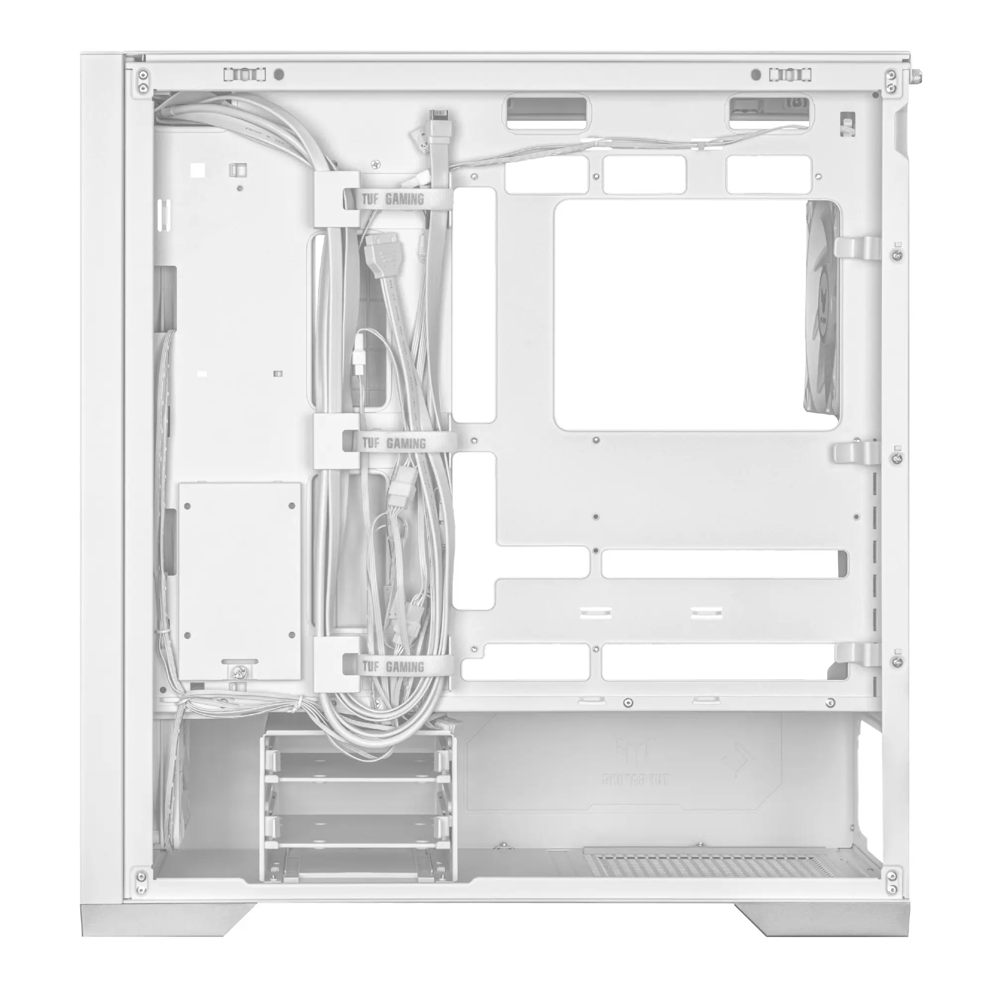 Купити Корпус ASUS GT302 TUF GAMING CASE/WHITE/ARGBFAN (90DC00I3-B19000) - фото 8