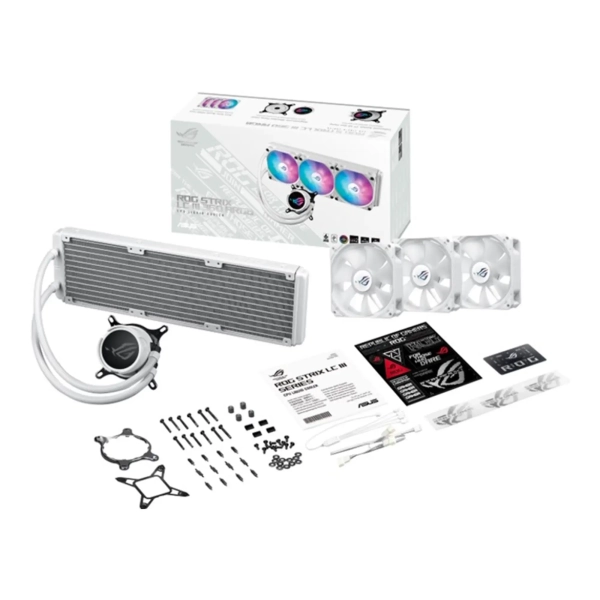 Купить Система водяного охлаждения ASUS ROG-STRIX-LC-III-360-ARGB-WHT (90RC00T2-M0UAY0) - фото 7