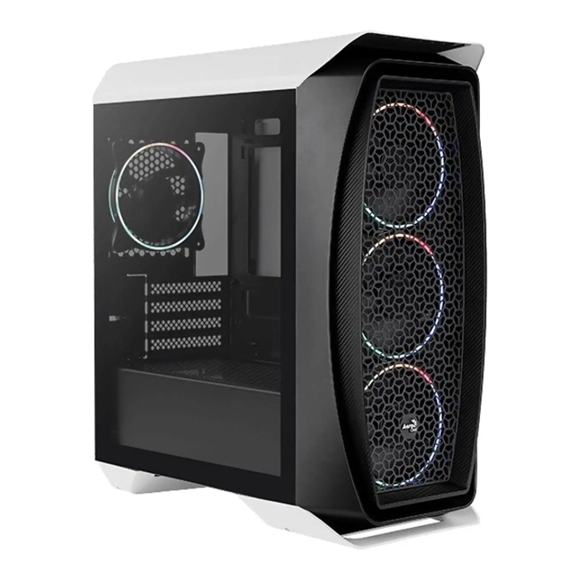 Купить Корпус AeroCool Aero One Mini Eclipse-G-WT-v1 Black/White (ACCS-PB18143.21) - фото 1