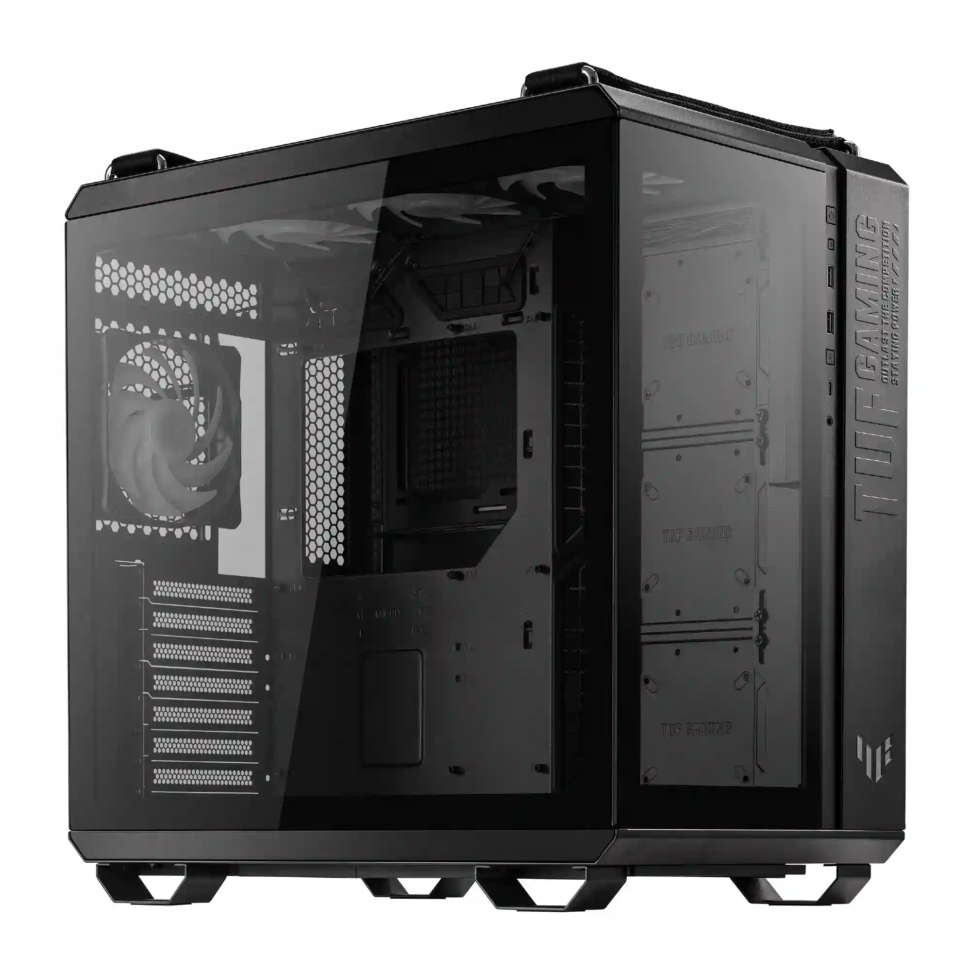 Купить Корпус ASUS GT502 PLUS TUF GAMING TG ARGB BLACK (90DC0090-B19010) - фото 2