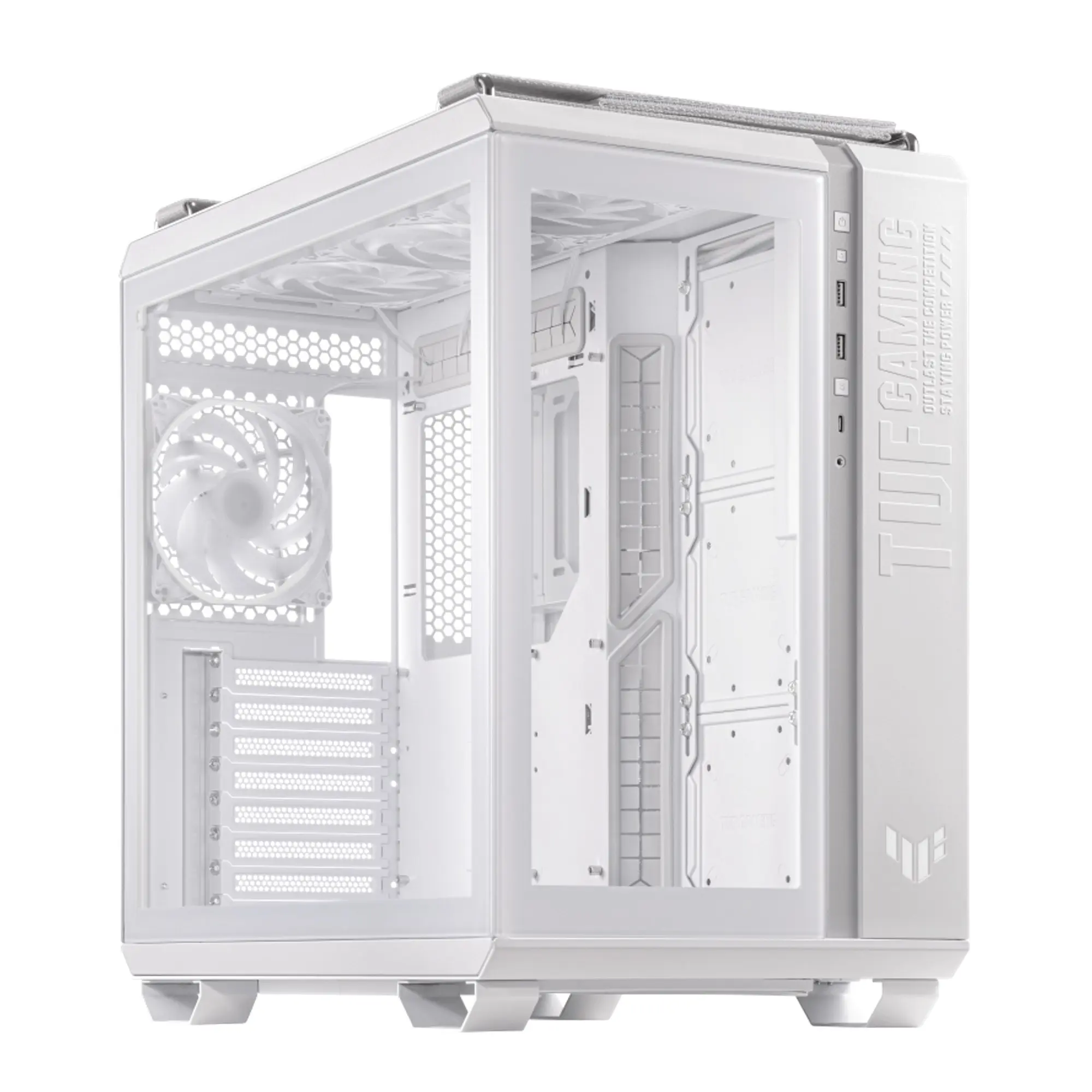 Купити Корпус ASUS GT502 PLUS TUF GAMING TG ARGB WHITE (90DC0093-B19000) - фото 3
