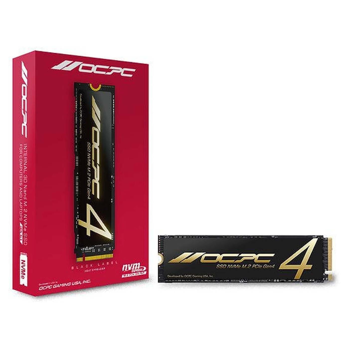Купить SSD диск 2TB OCPC MBL-400 Heatsink M.2 NVMe PCIe 4.0 x4 (SSDM2PCIE4HP2TB) - фото 3