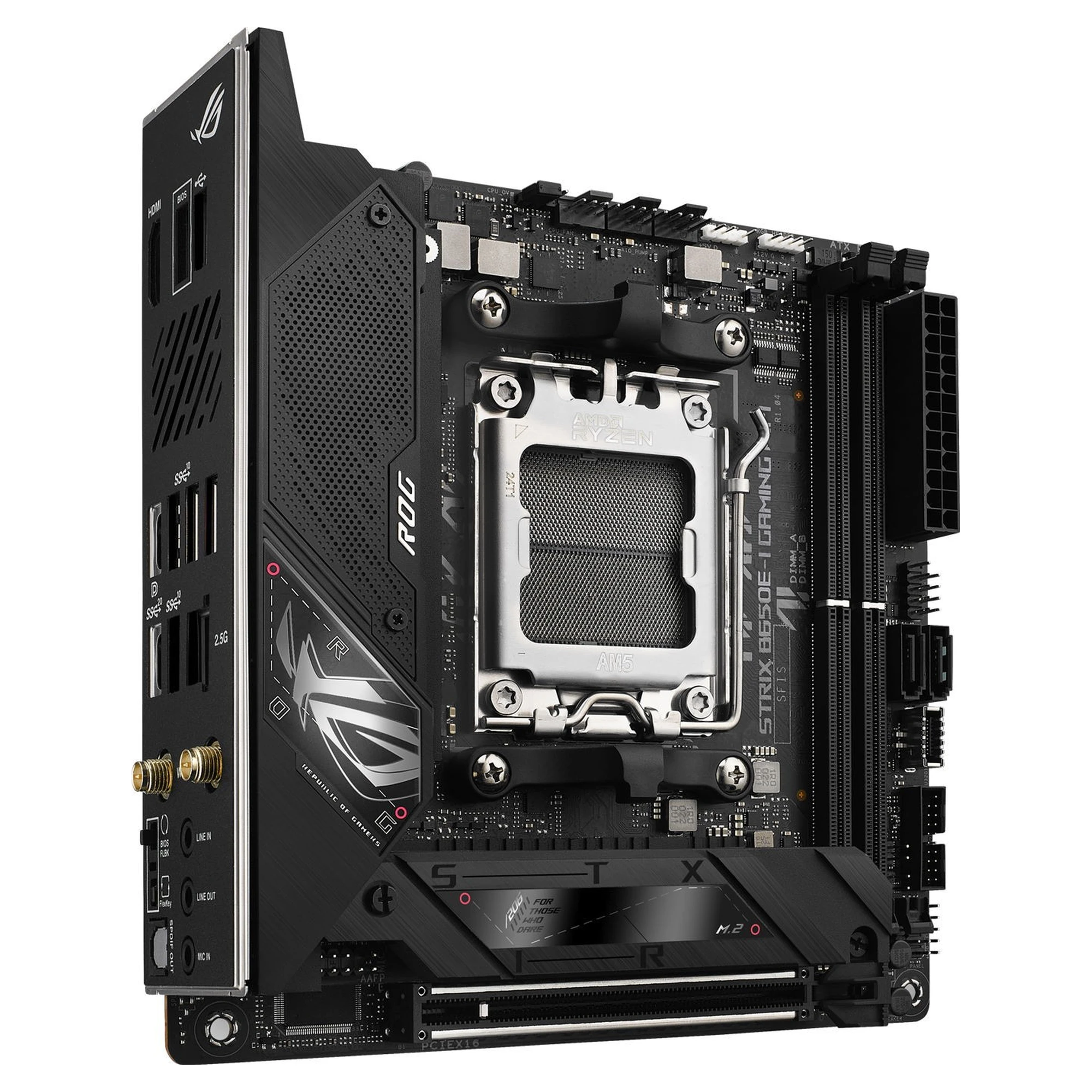 Купить Материнская плата ASUS ROG STRIX B650E-I GAMING WIFI - фото 4