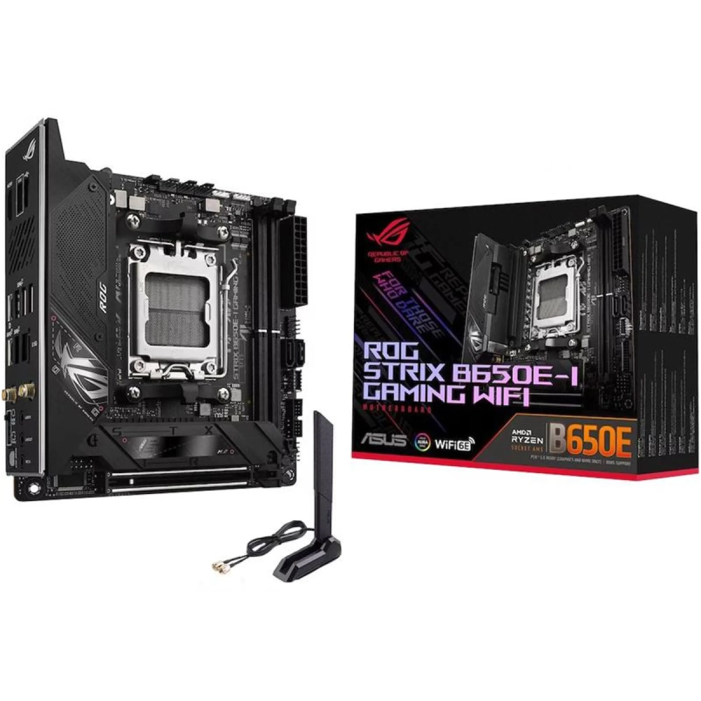 Купити Материнська плата ASUS ROG STRIX B650E-I GAMING WIFI - фото 1