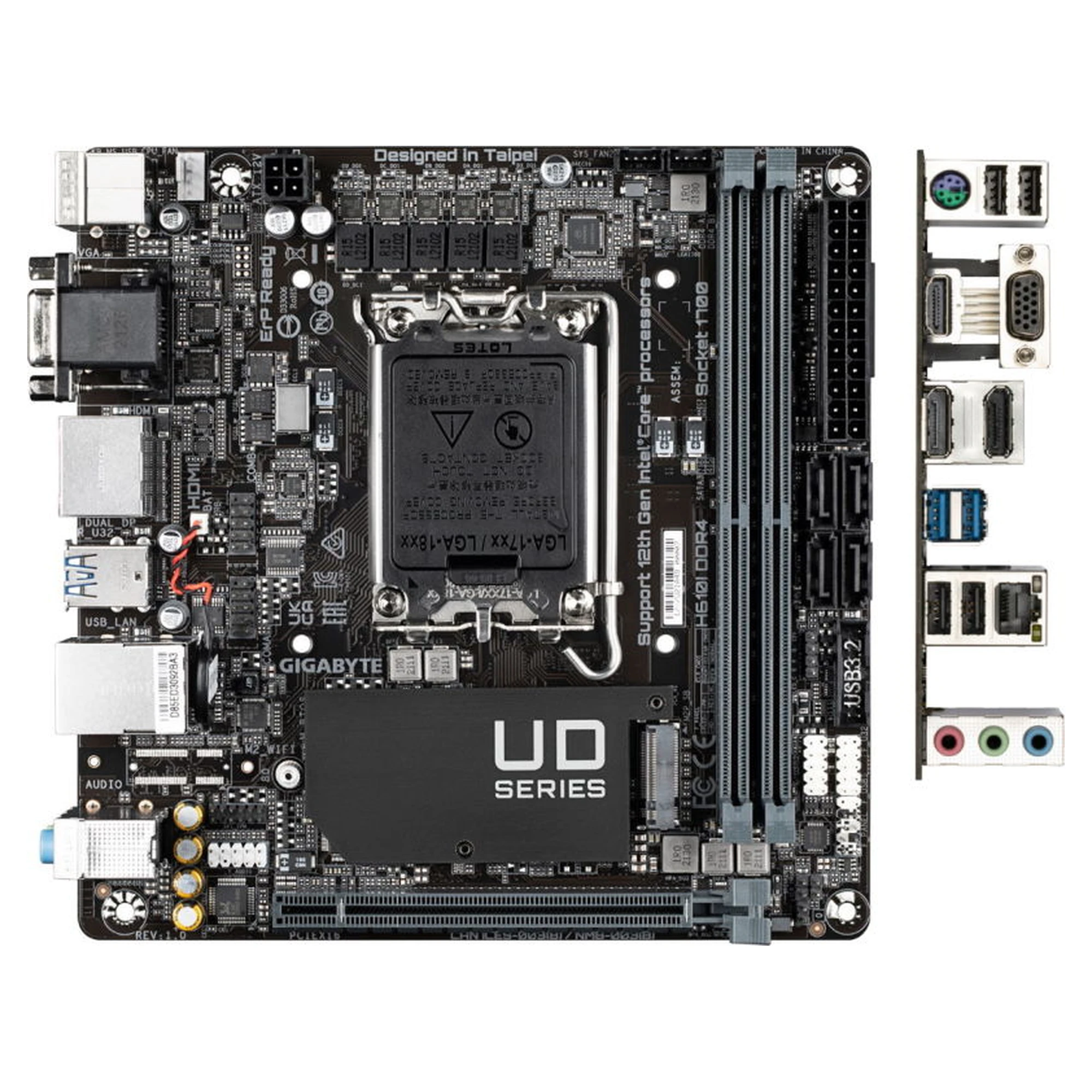 Купить Материнская плата GIGABYTE H610I DDR4 - фото 4