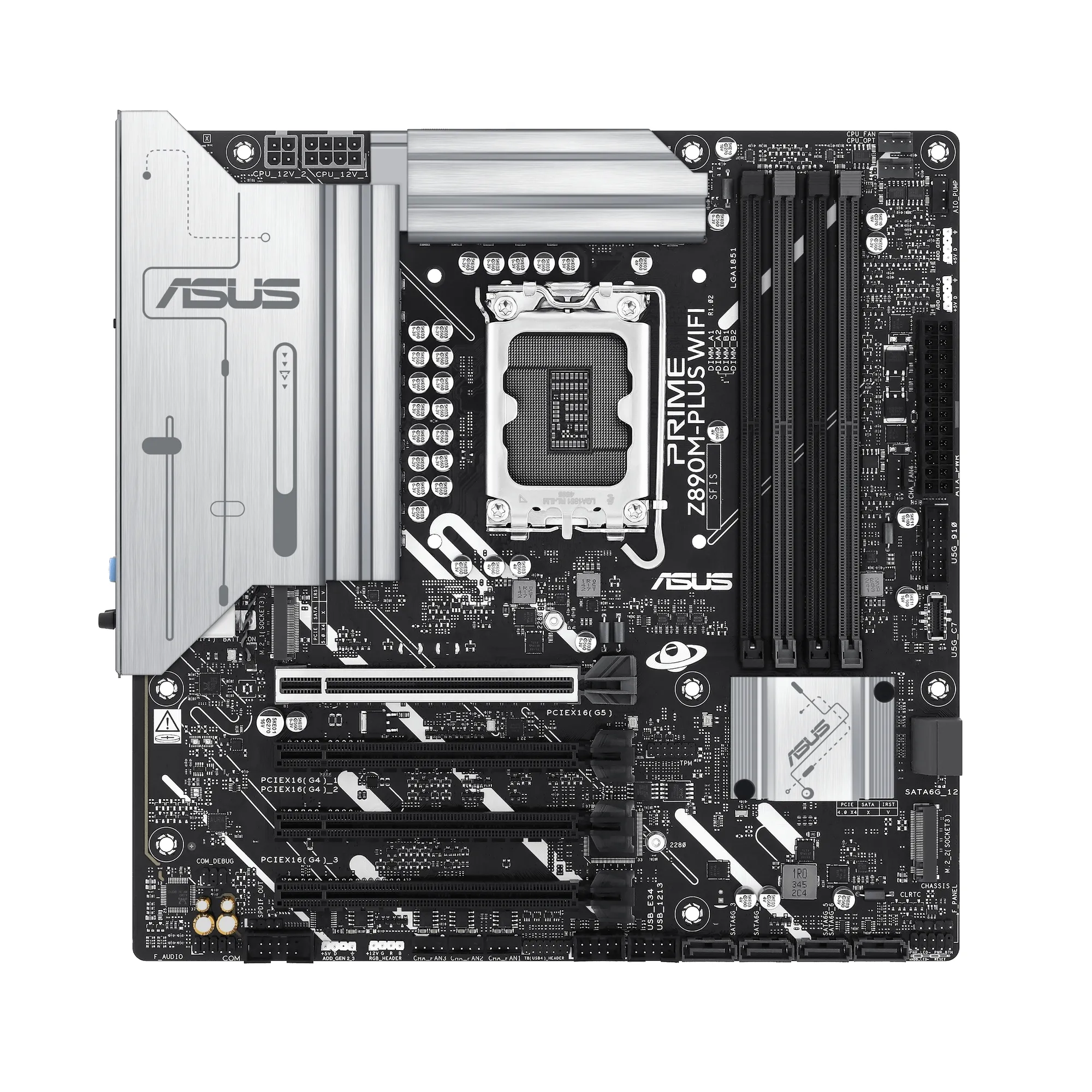 Купить Материнская плата Asus PRIME Z890M-PLUS WIFI - фото 1