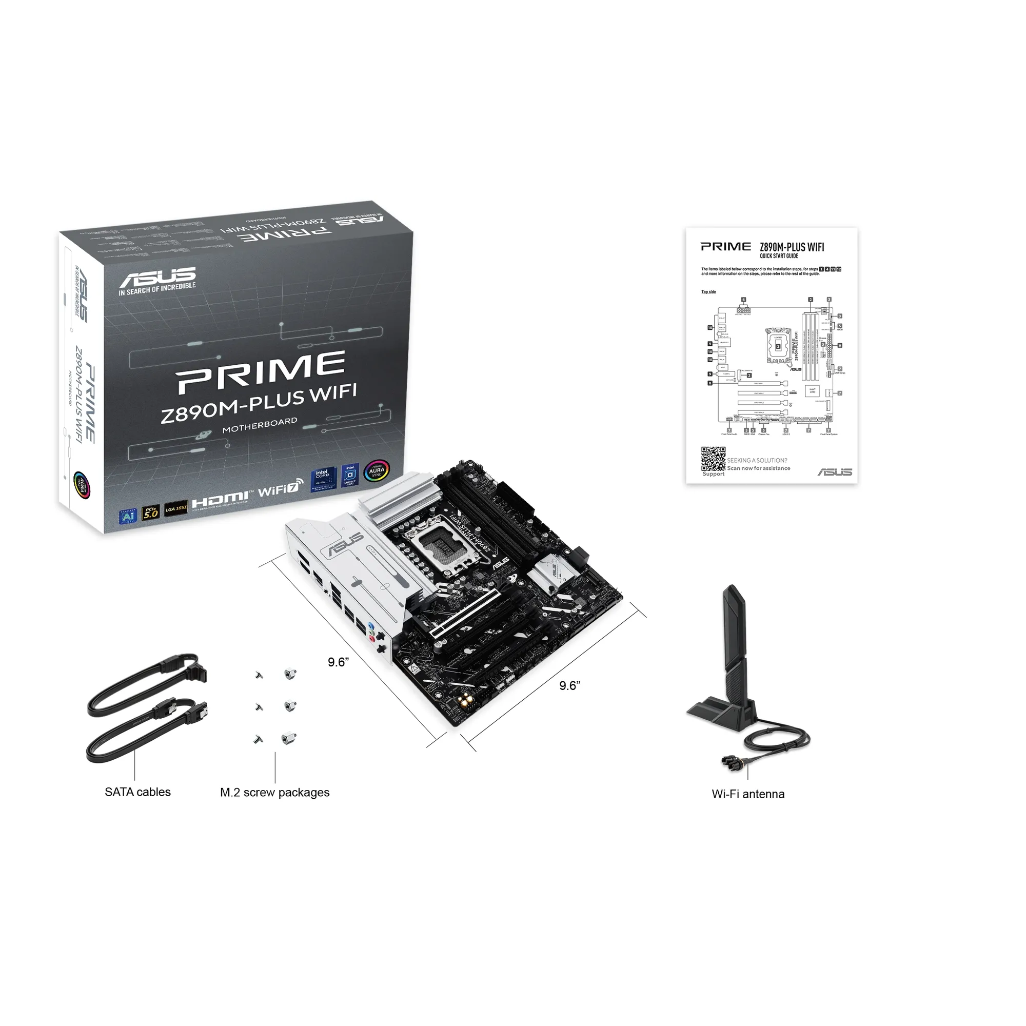 Купить Материнская плата Asus PRIME Z890M-PLUS WIFI - фото 9