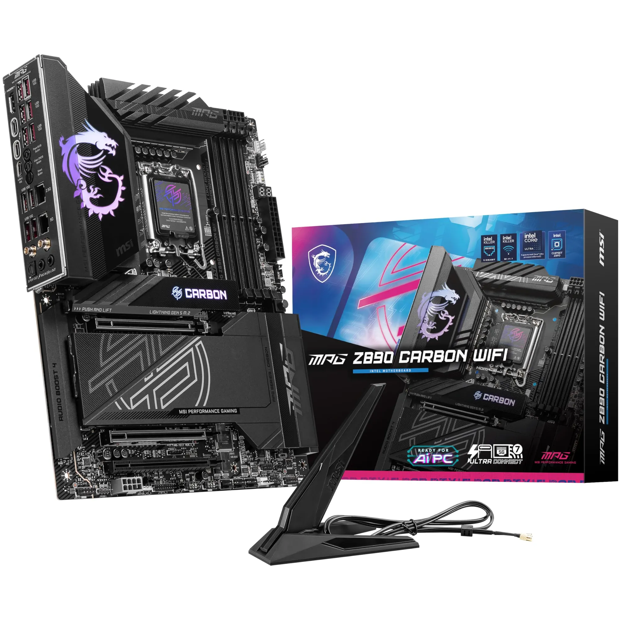 Купити Материнська плата MSI MPG Z890 CARBON WIFI - фото 1