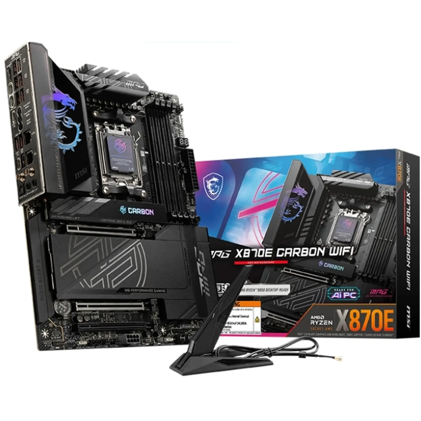 Купить Материнская плата MSI MPG X870E CARBON WIFI - фото 1