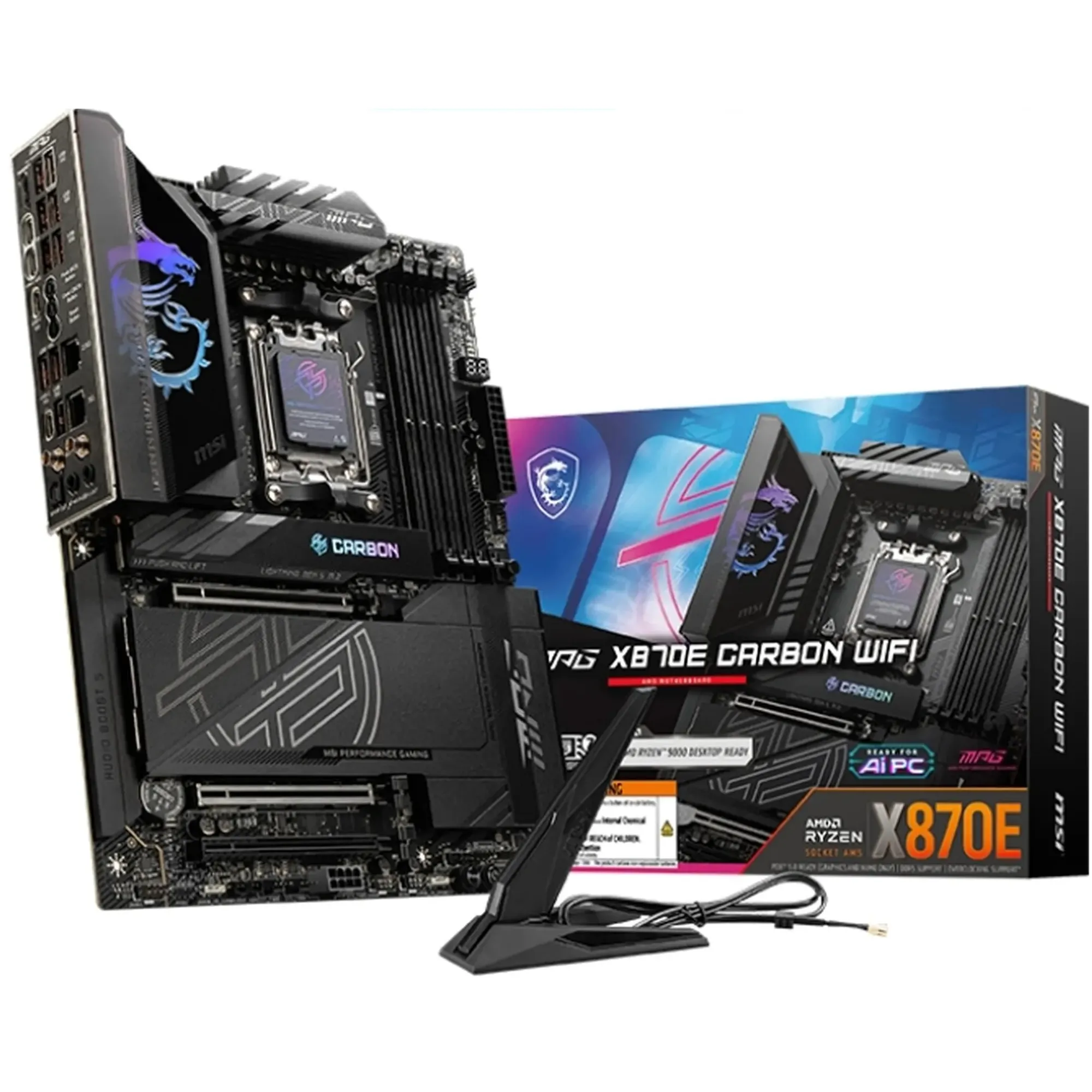Купить Материнская плата MSI MPG X870E CARBON WIFI - фото 1