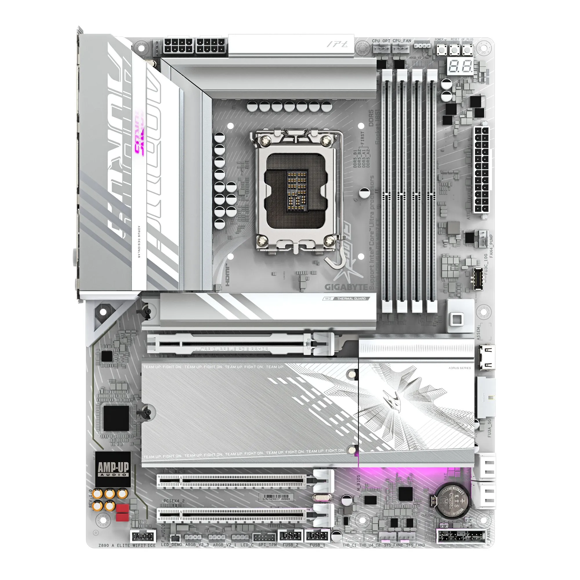Купить Материнская плата GIGABYTE Z890 AORUS ELITE WIFI7 ICE - фото 1