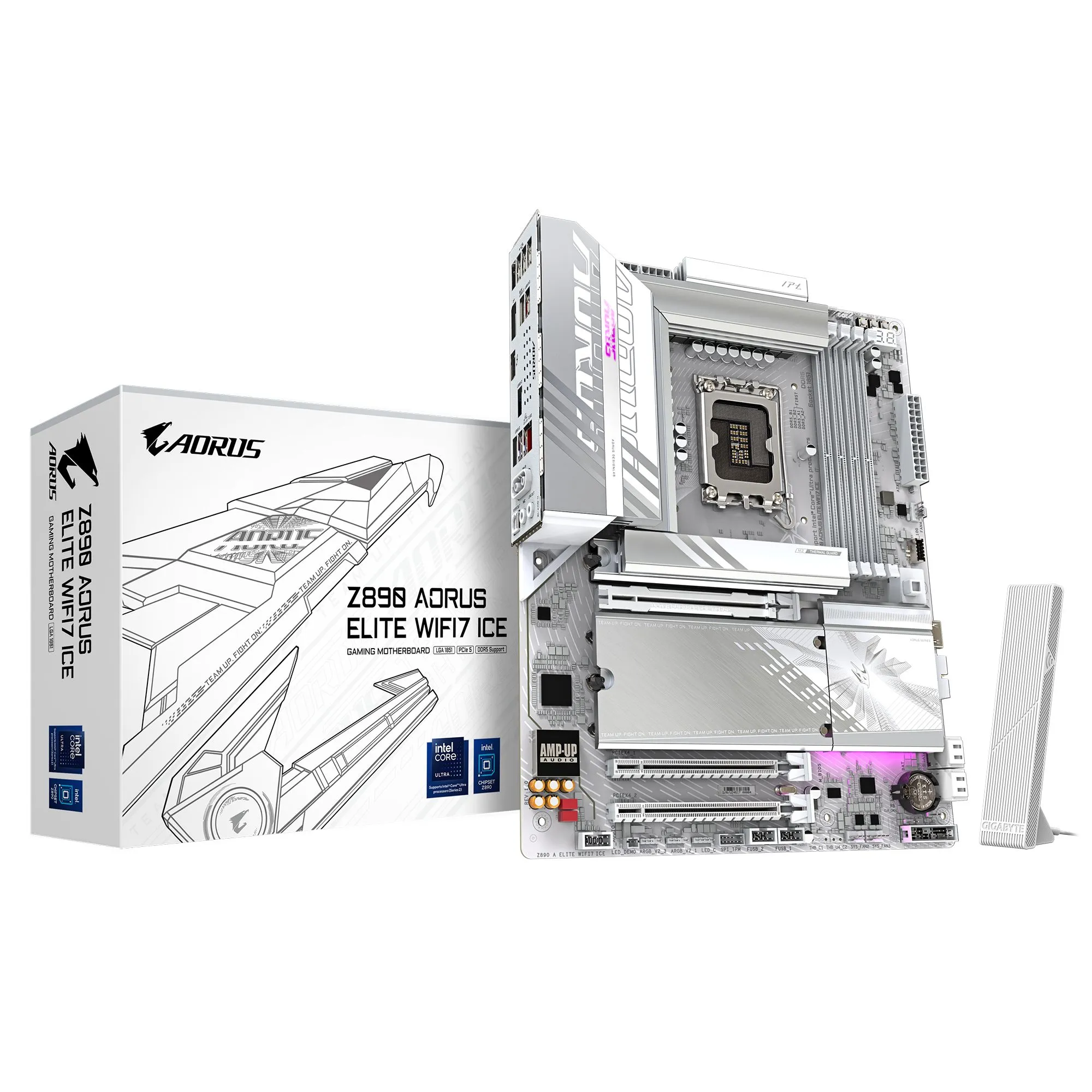 Купить Материнская плата GIGABYTE Z890 AORUS ELITE WIFI7 ICE - фото 6