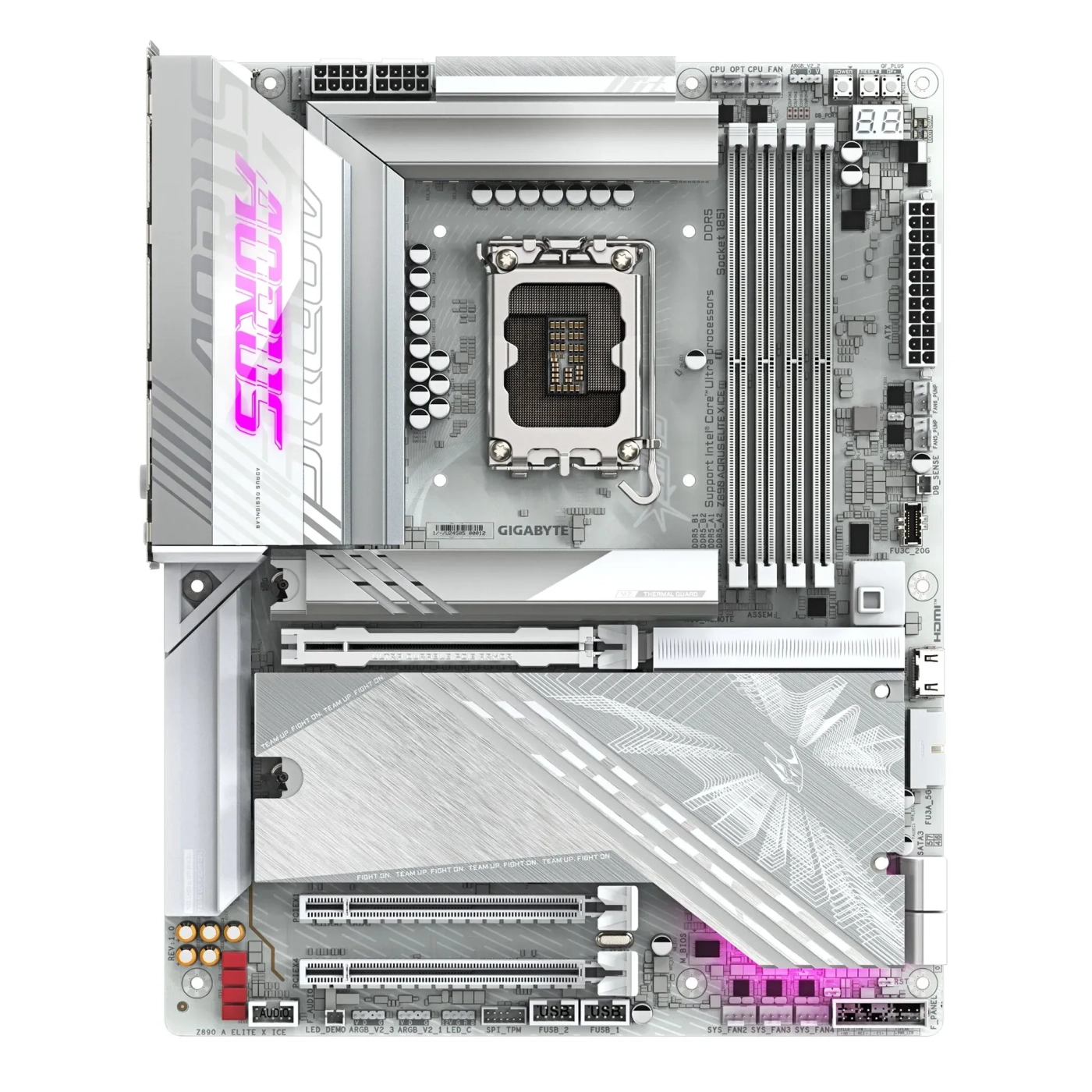 Купить Материнская плата GIGABYTE Z890 AORUS ELITE X ICE - фото 1