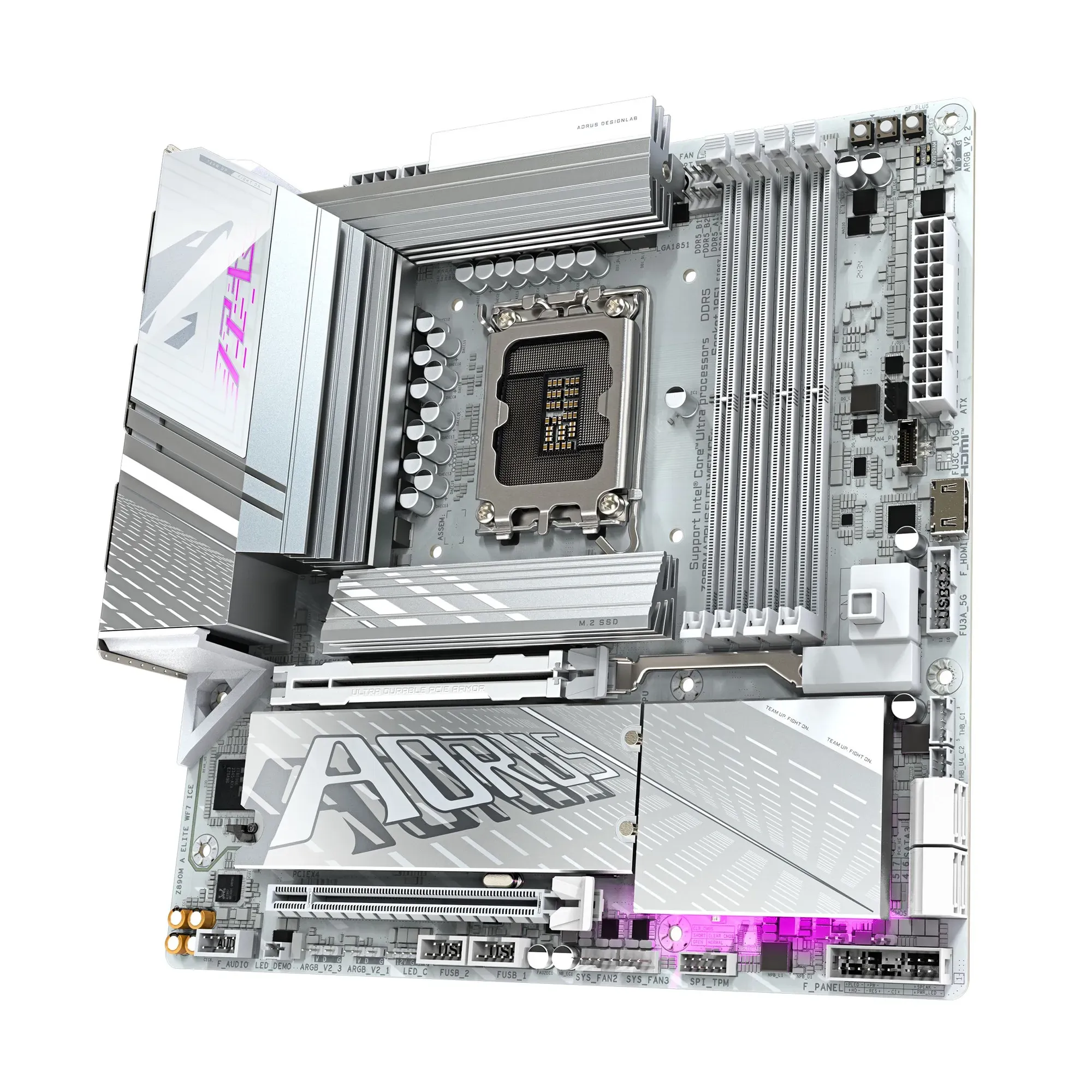 Купити Материнська плата GIGABYTE Z890M AORUS ELITE WIFI7 ICE - фото 3