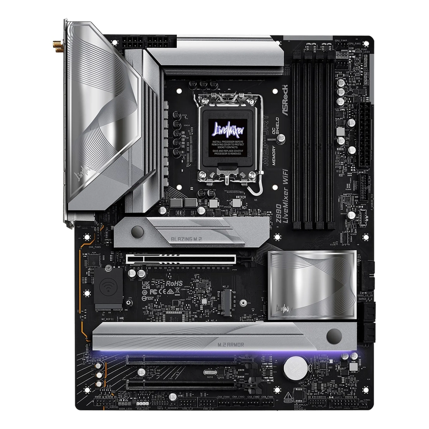 Купить Материнская плата ASRock Z890 LIVEMIXER WIFI - фото 2
