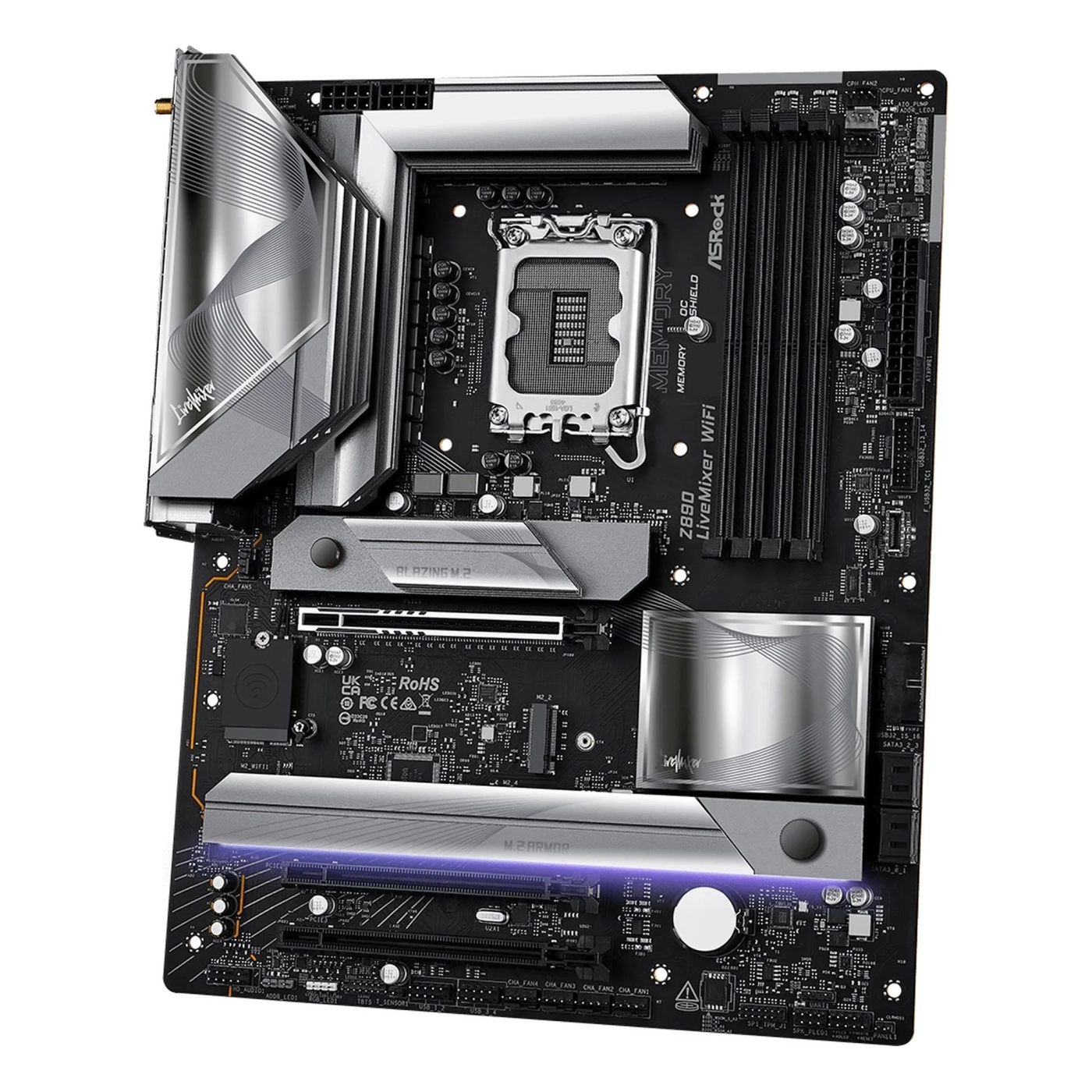 Купить Материнская плата ASRock Z890 LIVEMIXER WIFI - фото 4