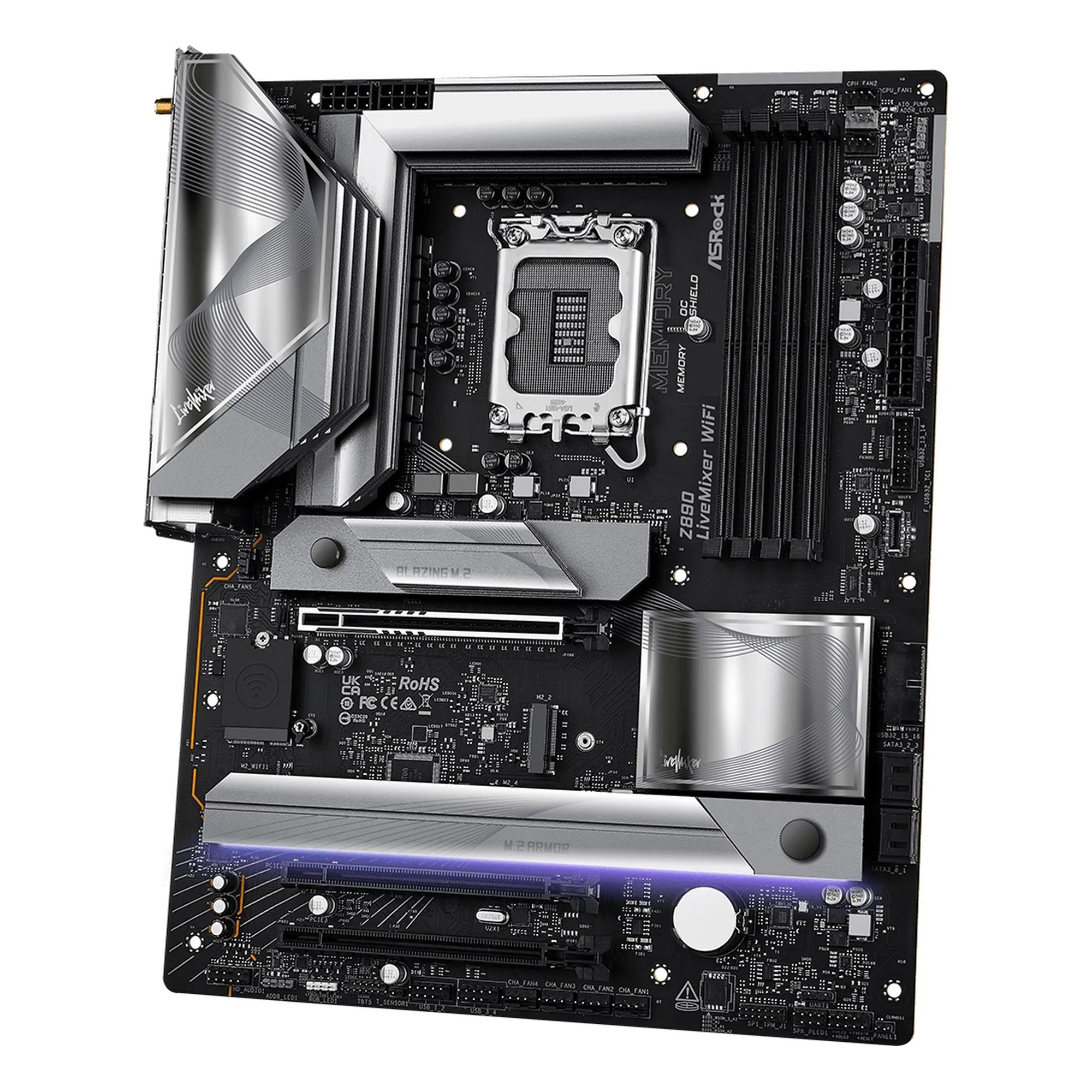 Купить Материнская плата ASRock Z890 LIVEMIXER WIFI - фото 4