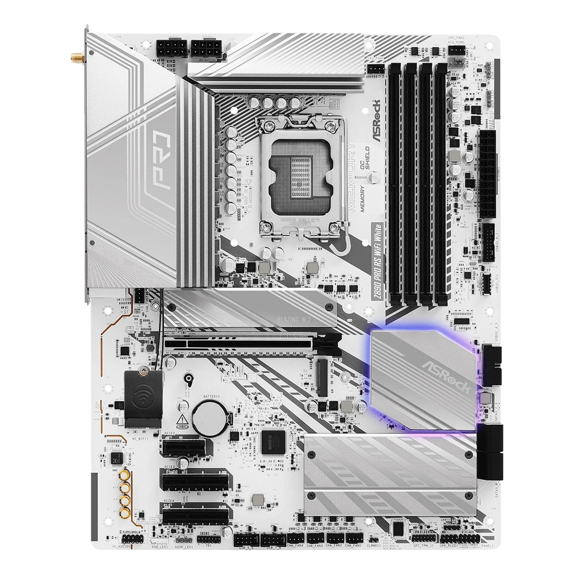 Купити Материнська плата ASRock Z890 PRO RS WIFI WHITE - фото 1