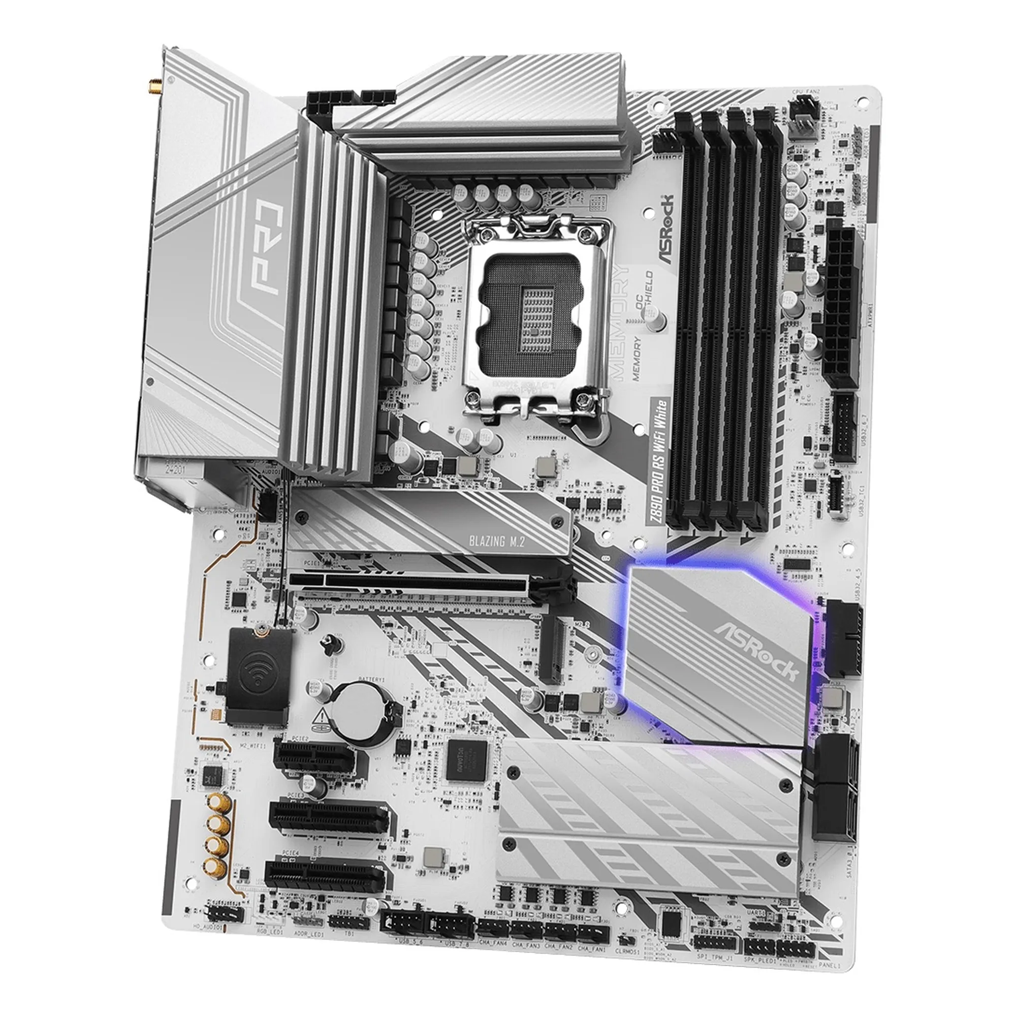 Купити Материнська плата ASRock Z890 PRO RS WIFI WHITE - фото 4