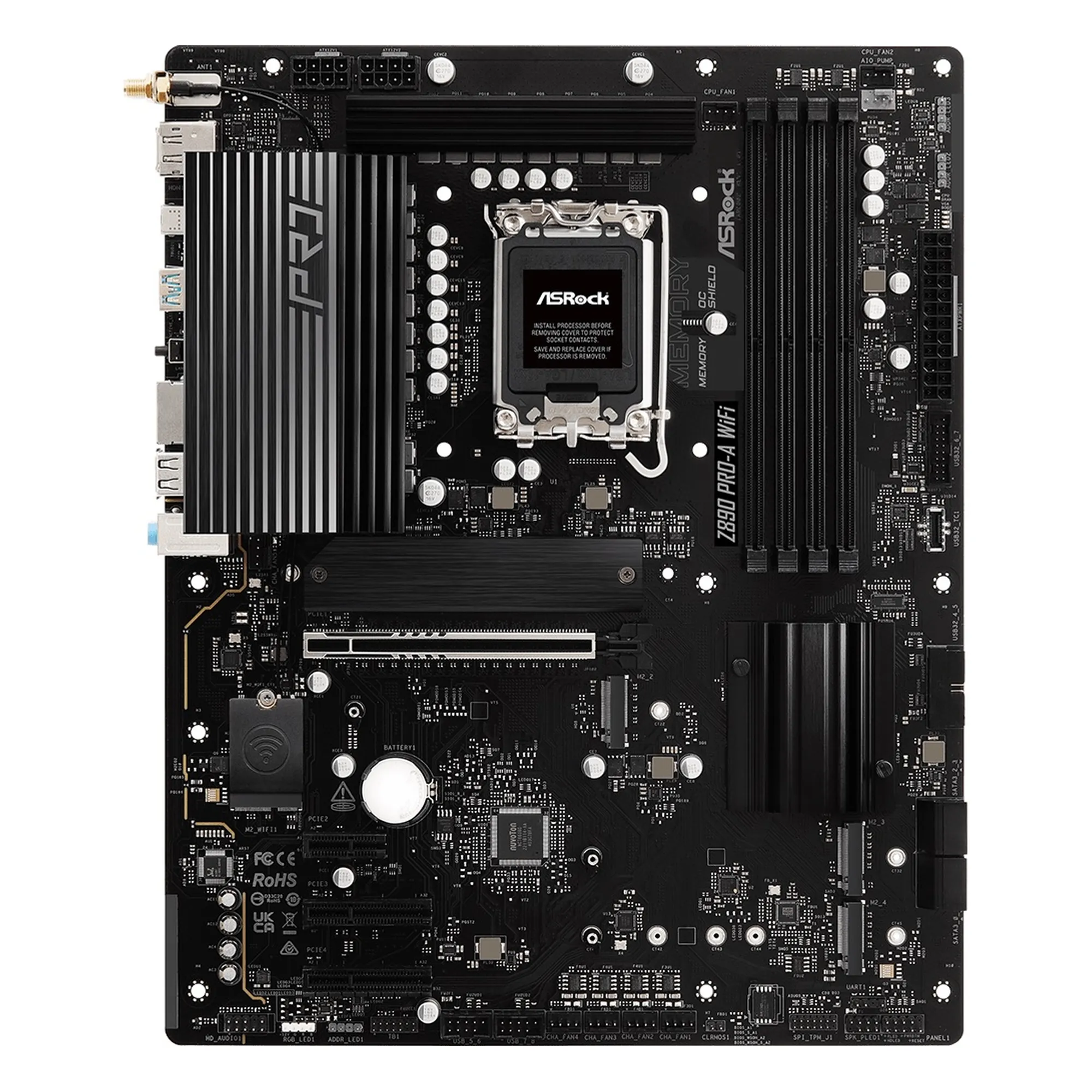Купити Материнська плата ASRock Z890 PRO-A WIFI - фото 2
