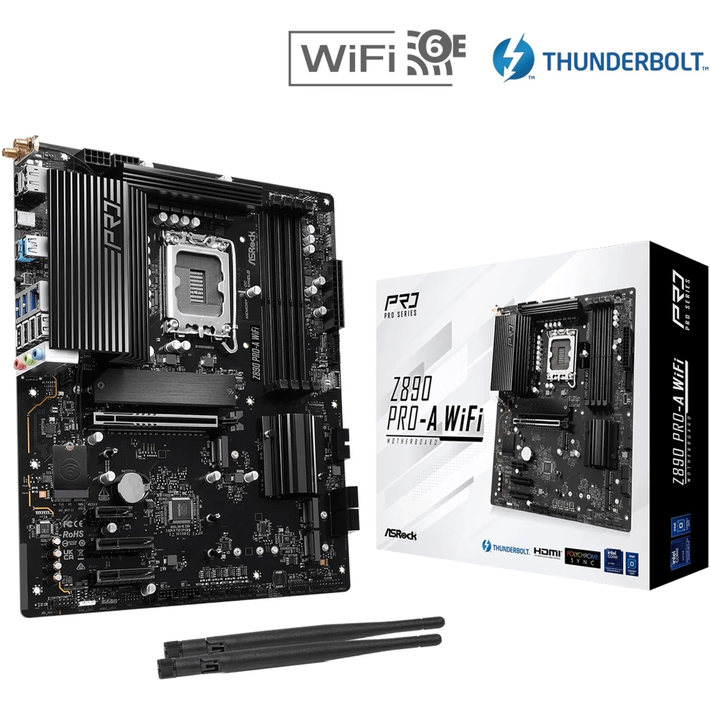 Купити Материнська плата ASRock Z890 PRO-A WIFI - фото 6