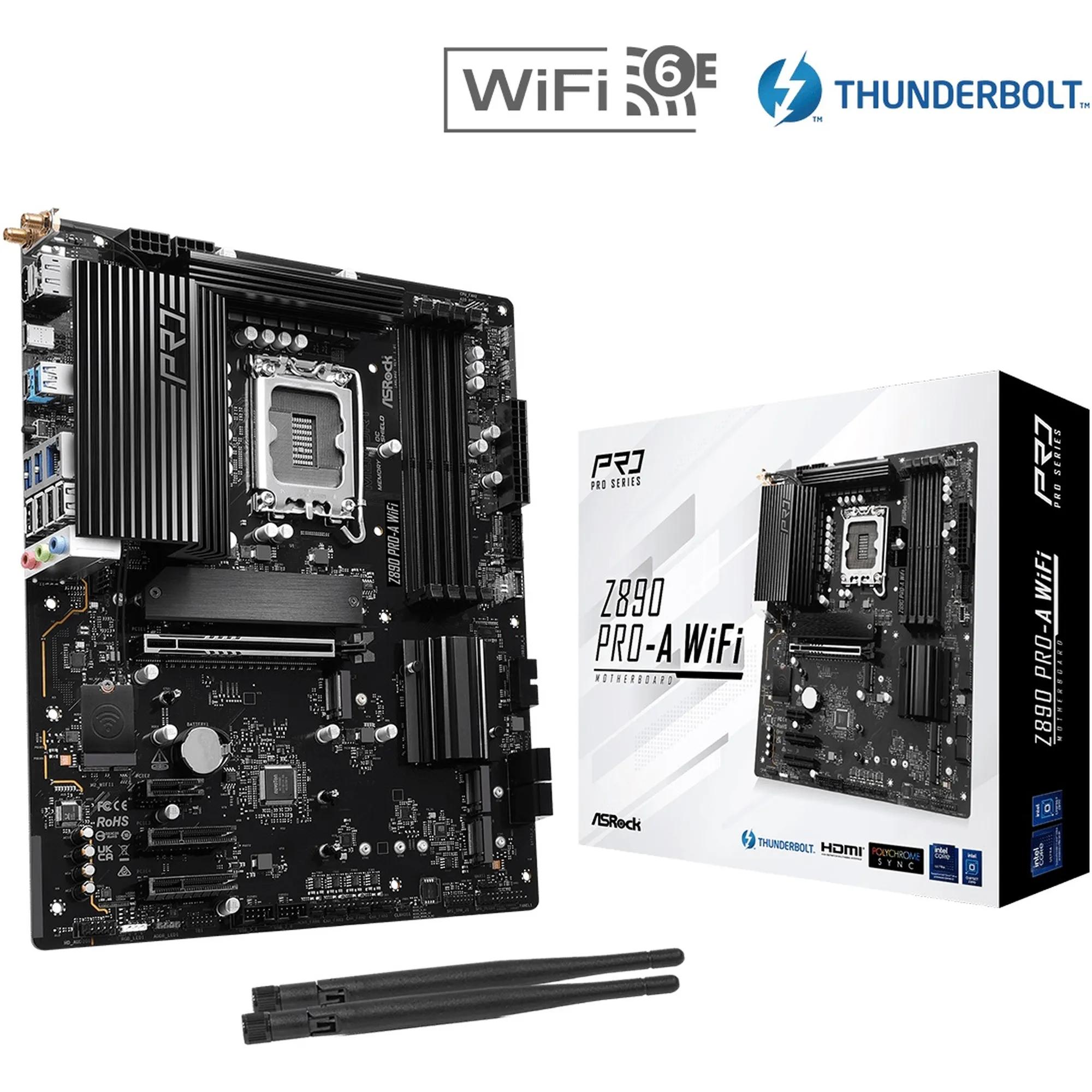 Купити Материнська плата ASRock Z890 PRO-A WIFI - фото 6