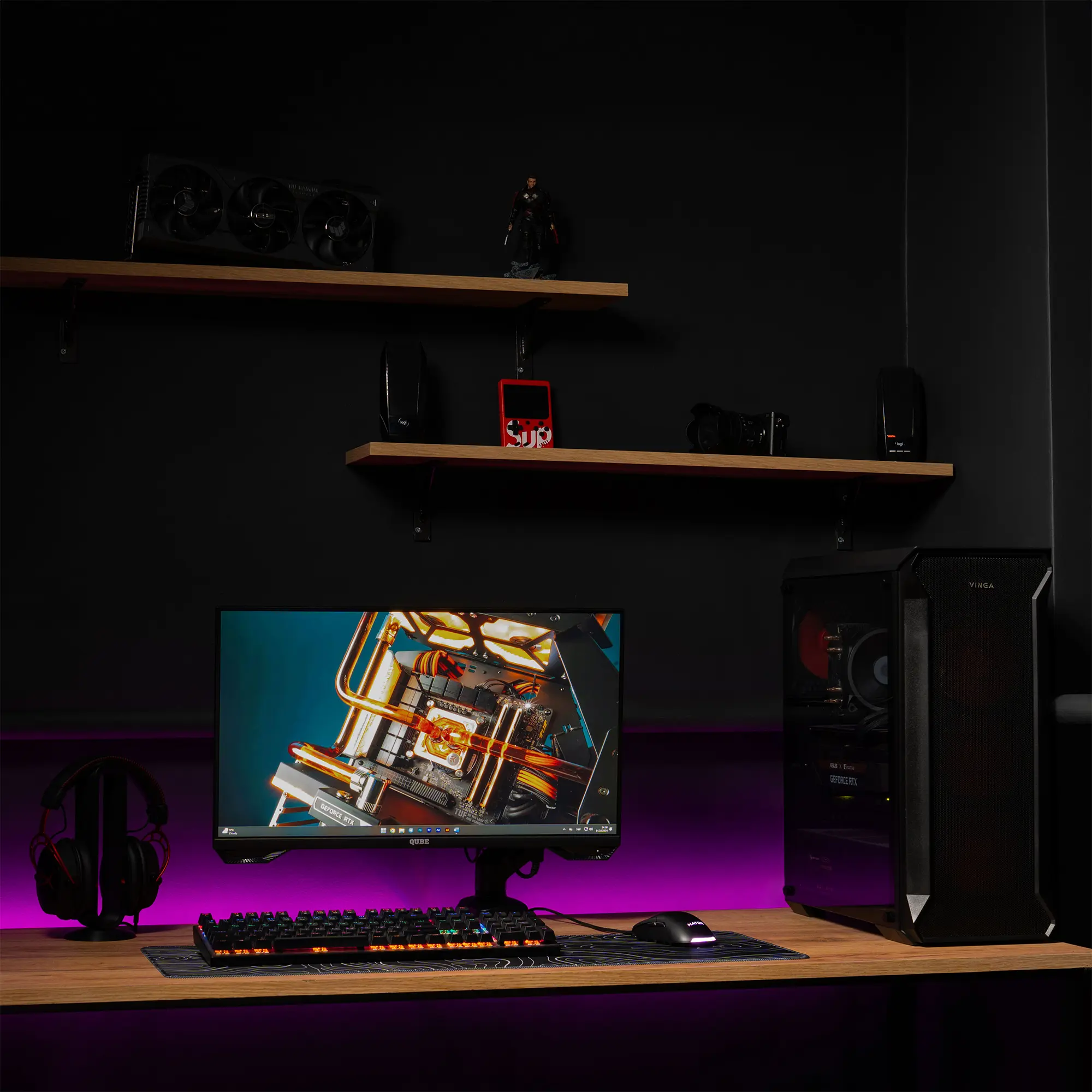 Купить Крепление для монитора (кронштейн) Qube 3209B до 32" 2-9 кг - фото 9