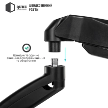 Купить Крепление для монитора (кронштейн) Qube 3209B до 32" 2-9 кг - фото 4